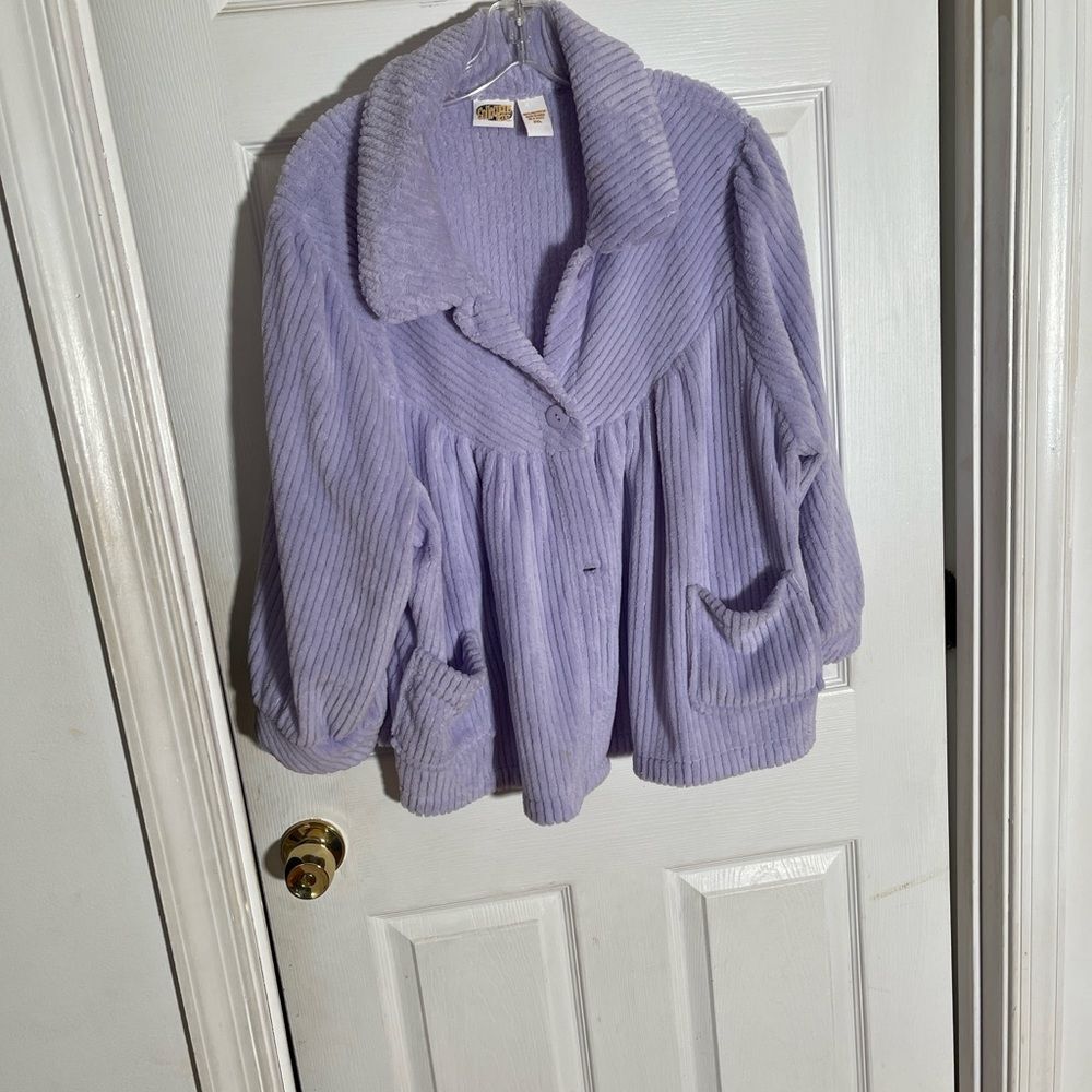 Collections Etc Lavender Women's Bed Jacket